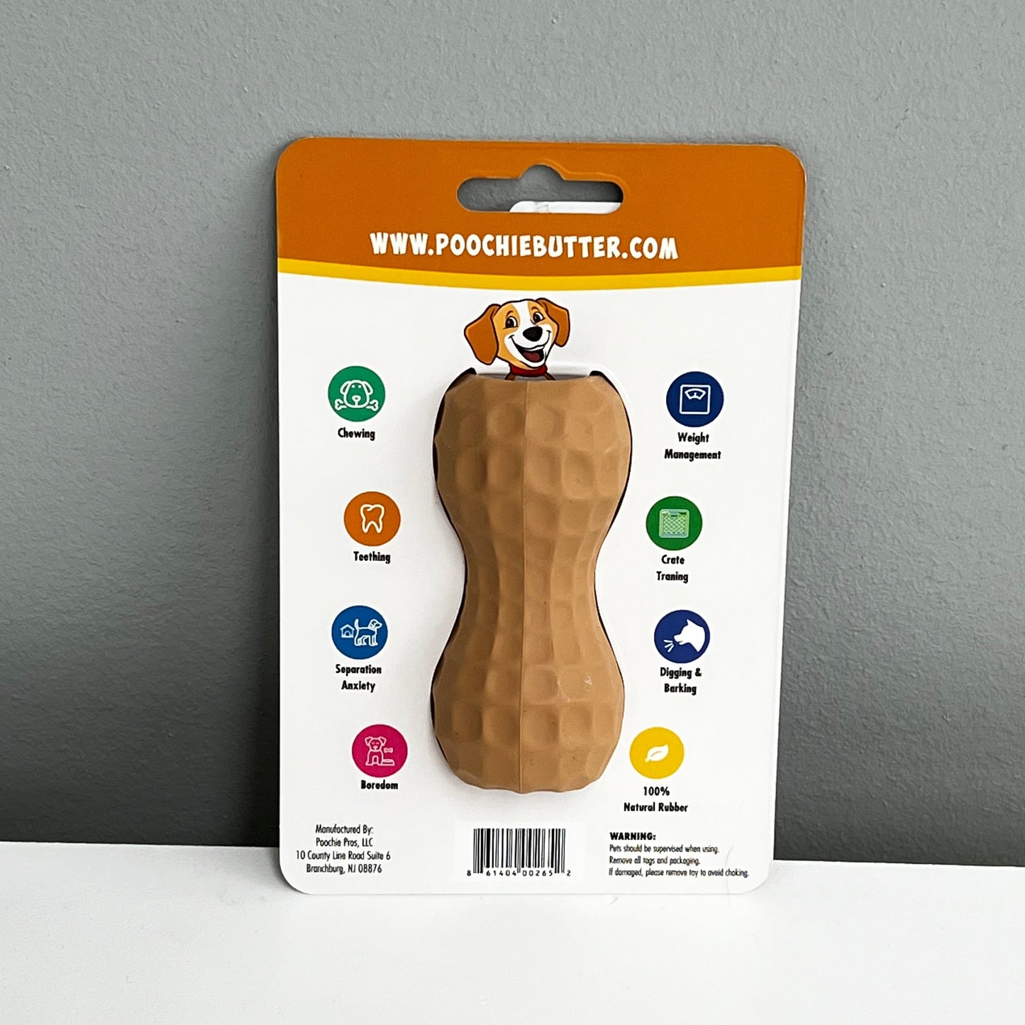 Poochie Butter Chew Toy Filler- Small