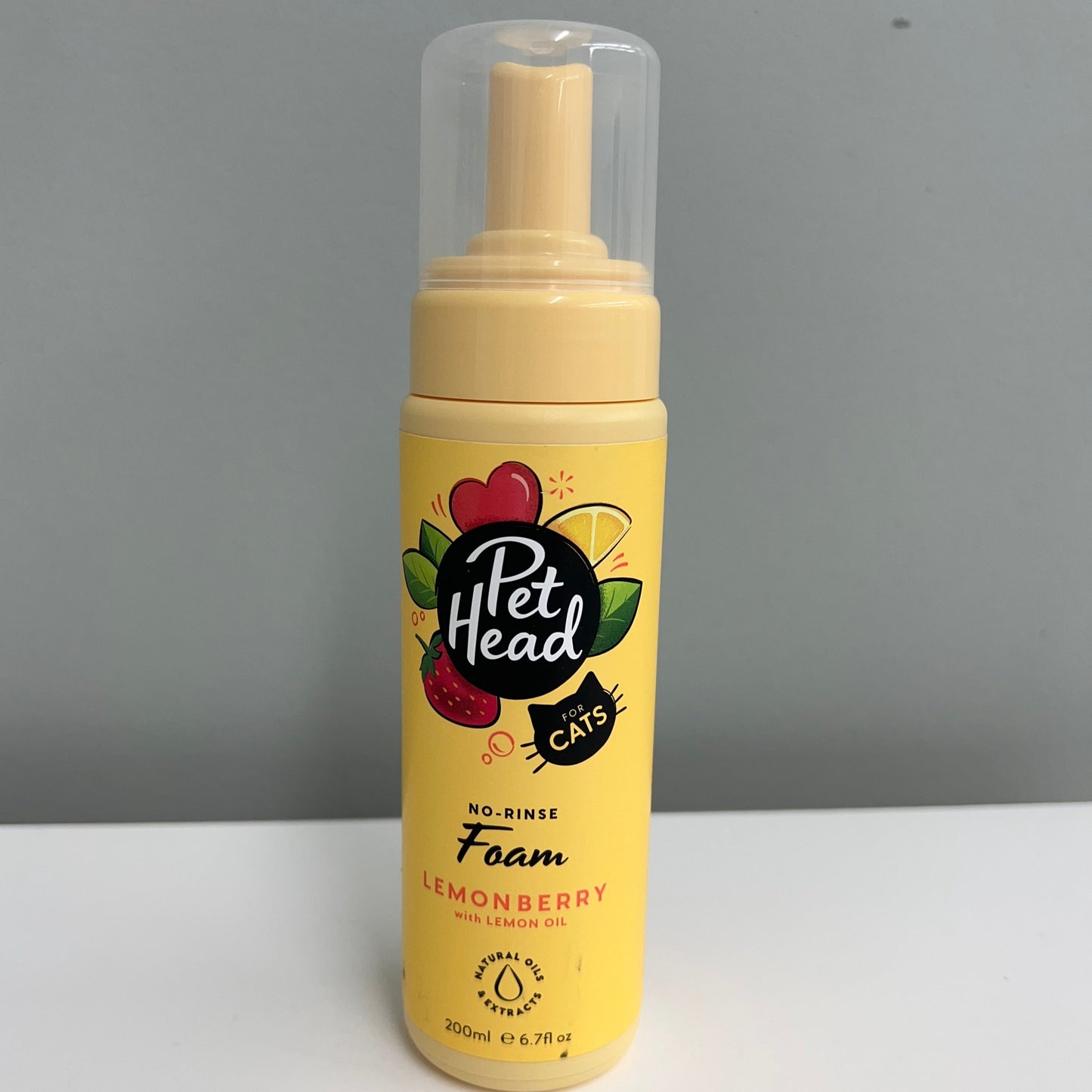 Pet Head No Rinse Foam for Cats 6.7oz