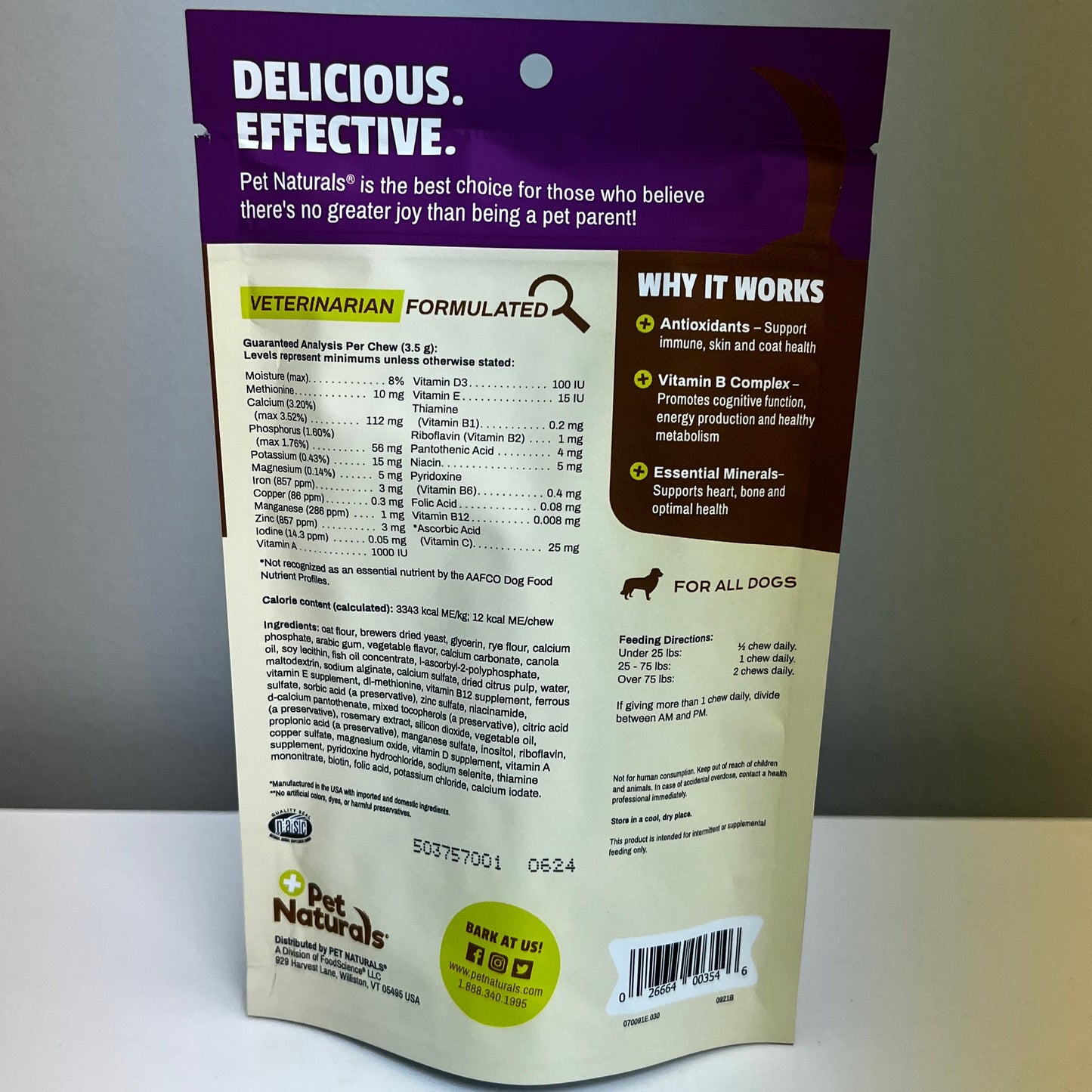 Pet Naturals Daily Multi Vitamin for Dogs- 30ct