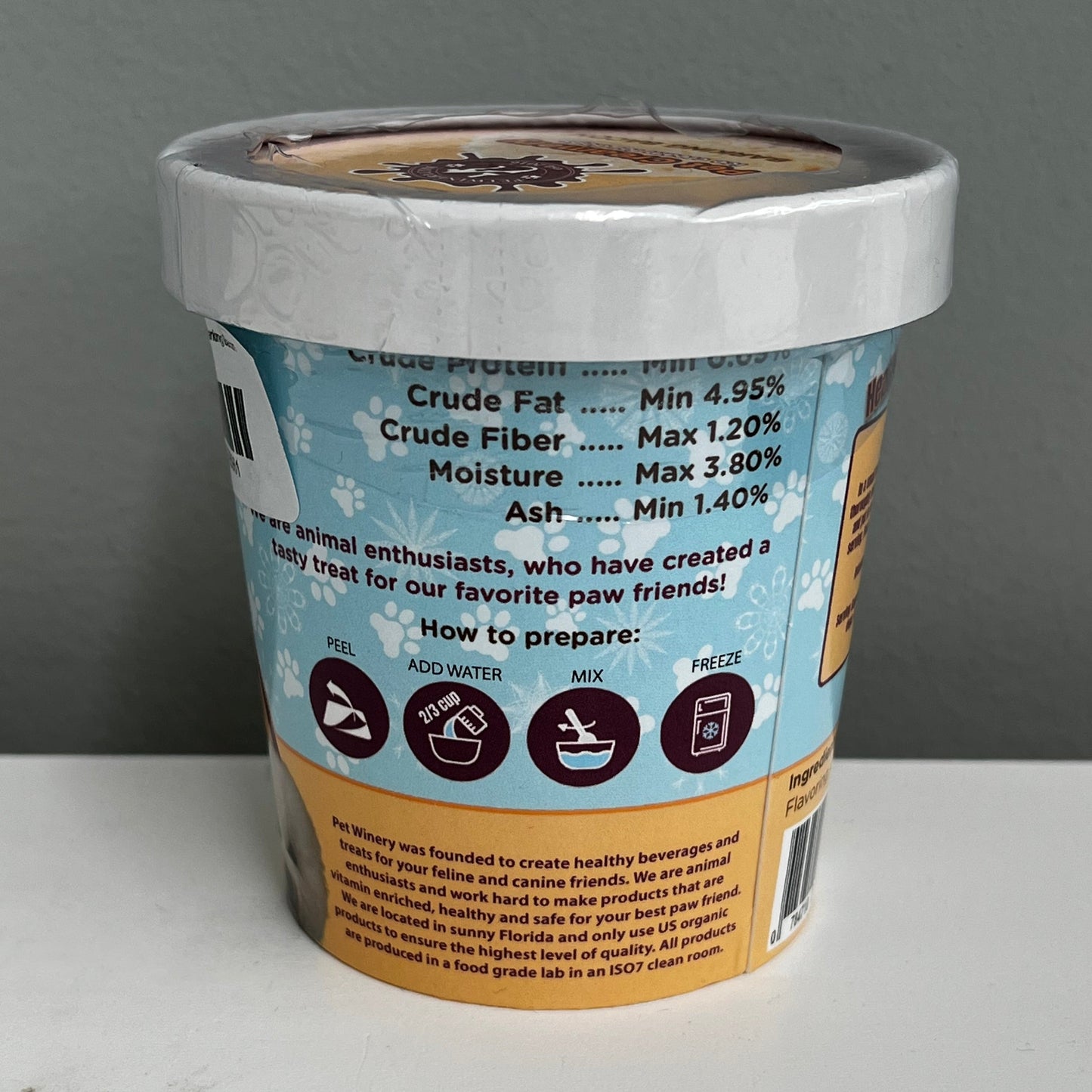 Pet Winery Ice Cream for Dogs Barking Bacon
