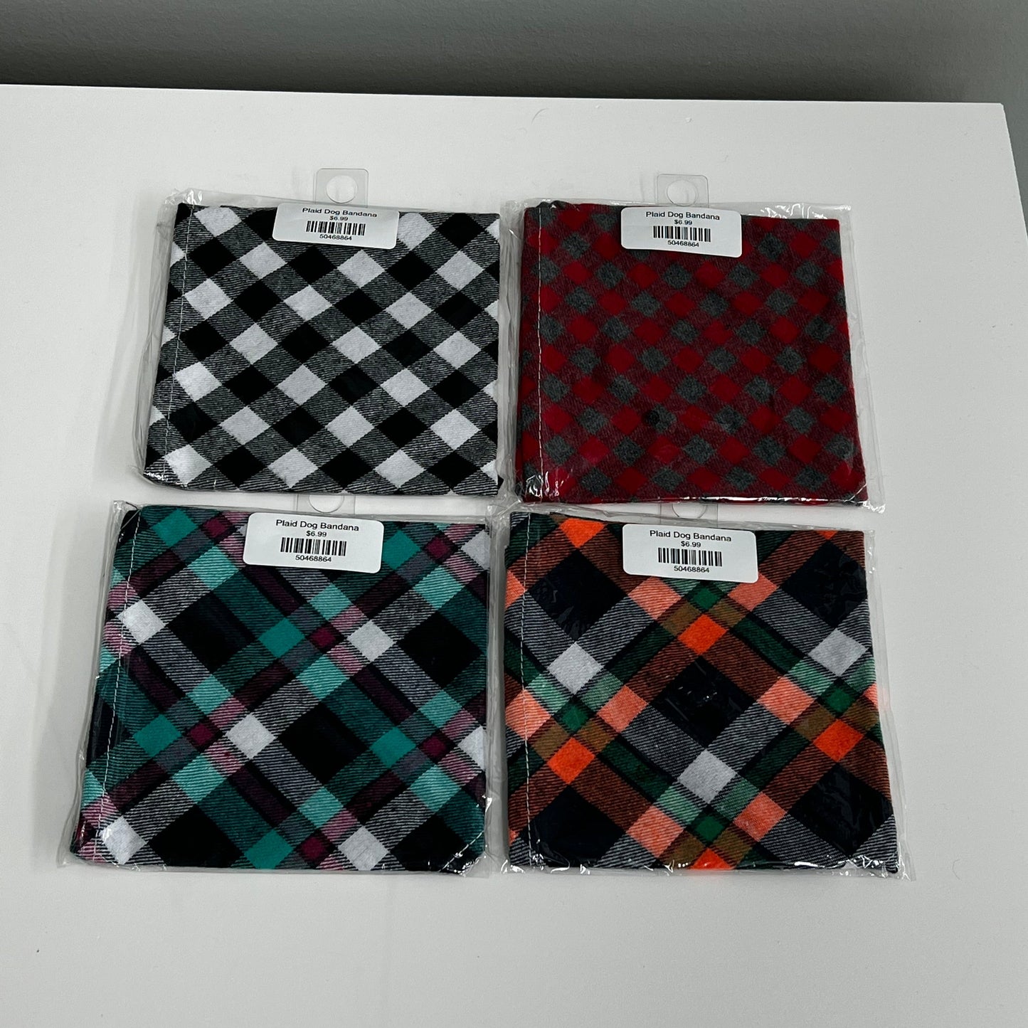 Plaid Dog Bandana