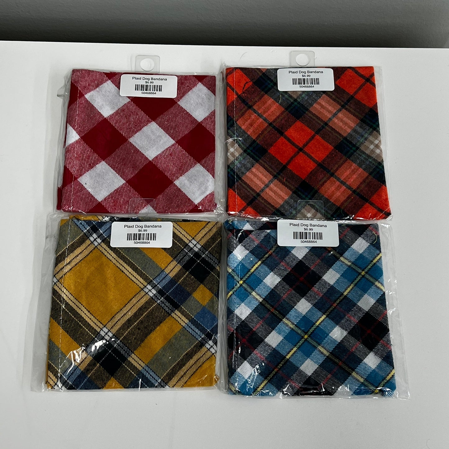 Plaid Dog Bandana