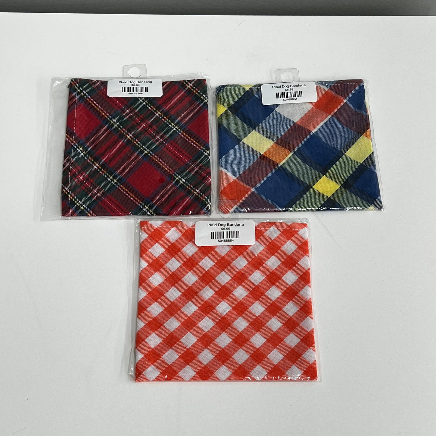 Plaid Dog Bandana