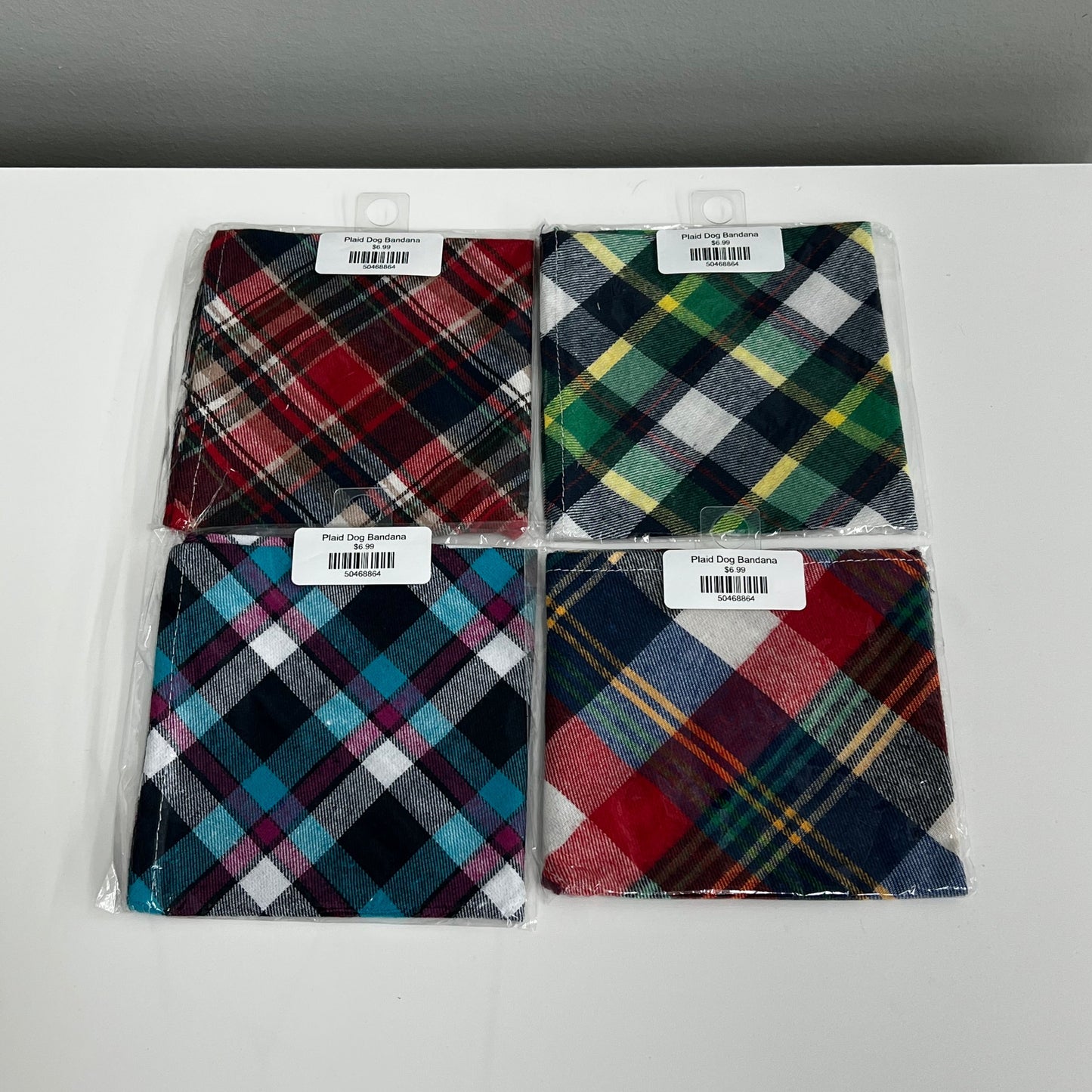 Plaid Dog Bandana