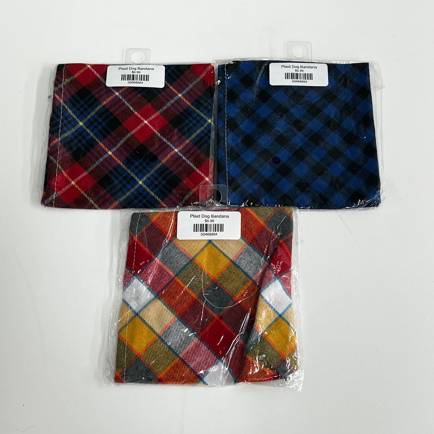 Plaid Dog Bandana