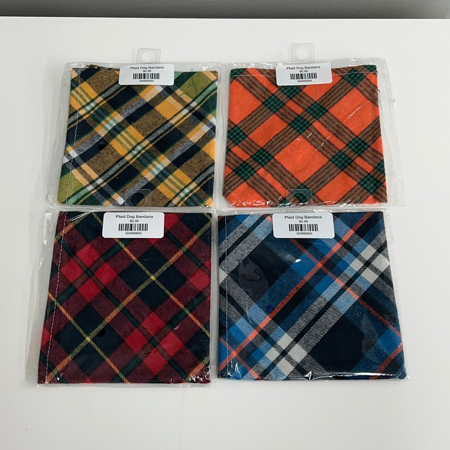 Plaid Dog Bandana