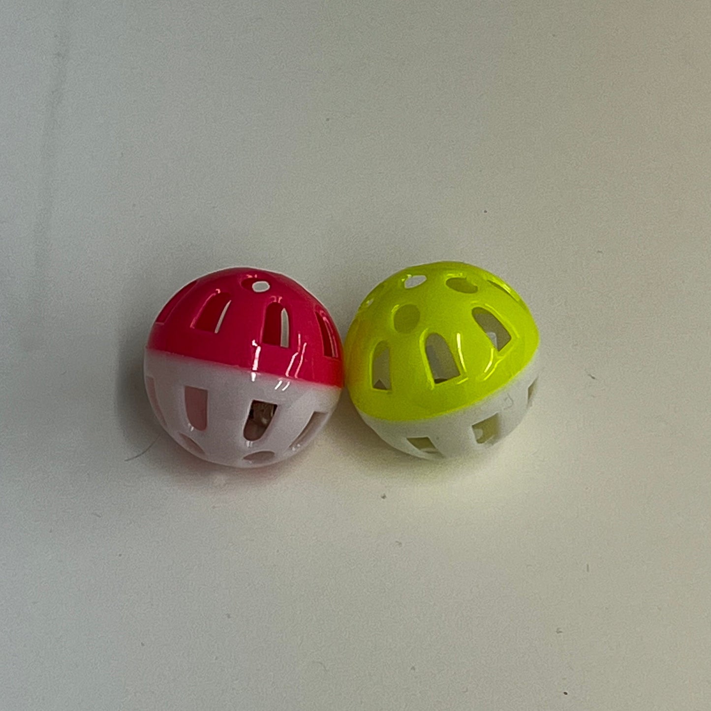 Plastic Ball with Bell Cat Toy