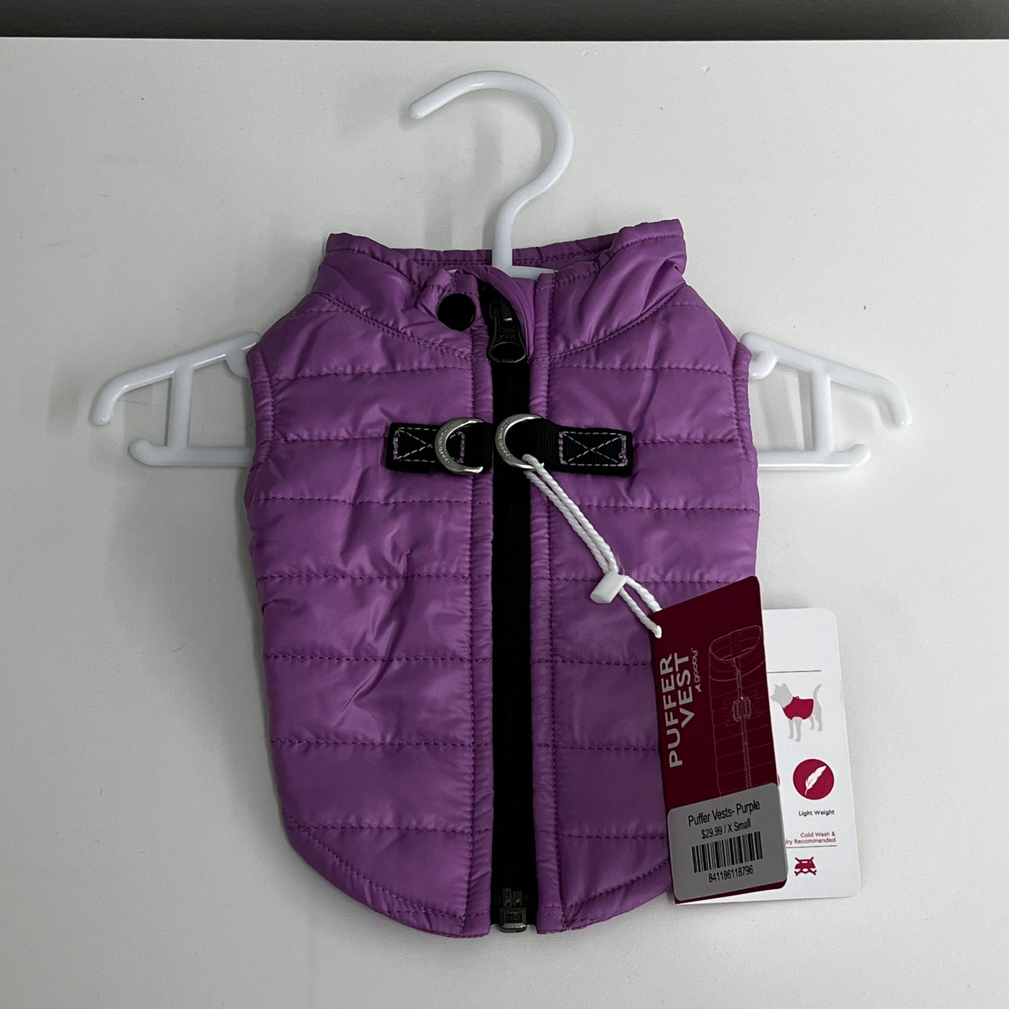 Puffer Vests- Purple