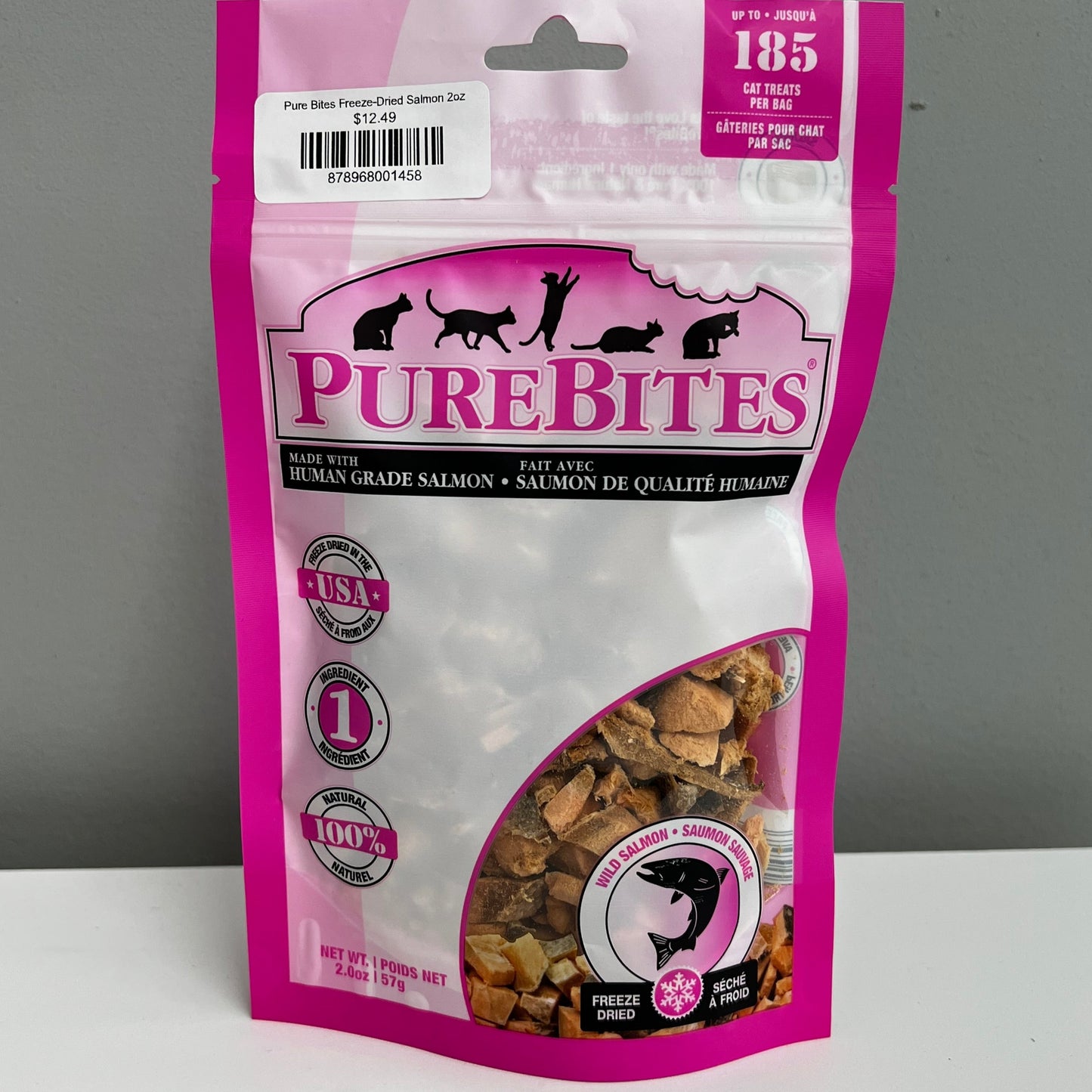 Pure Bites Freeze-Dried Salmon 2oz