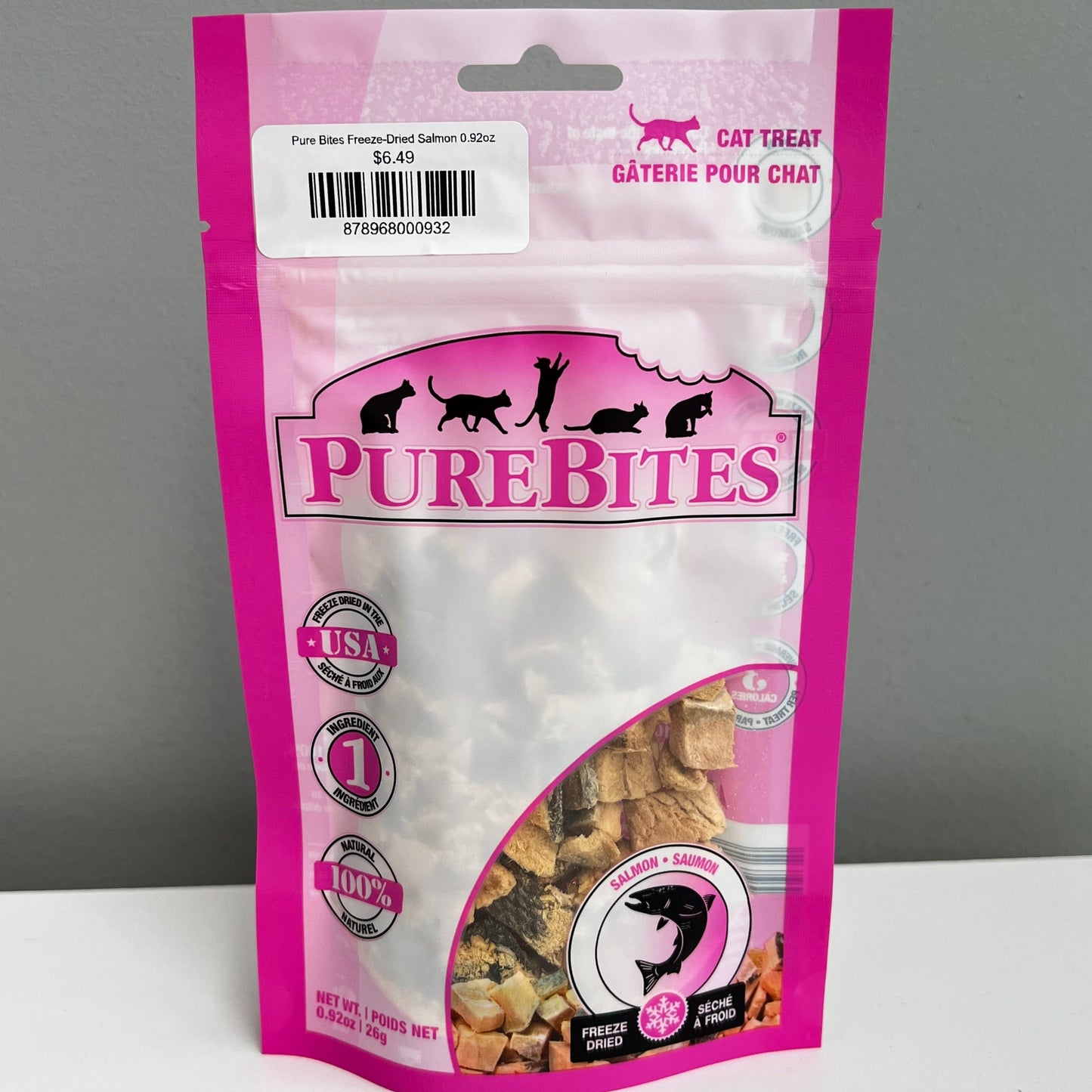Pure Bites Freeze-Dried Salmon 0.92oz