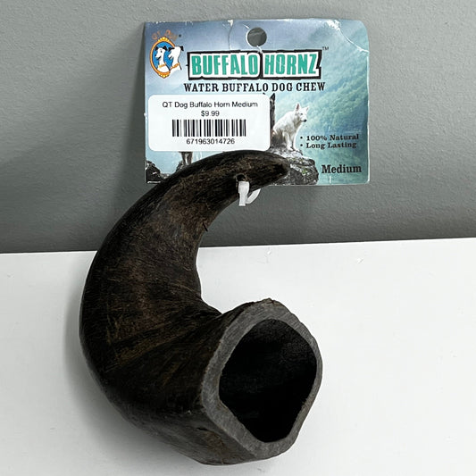 QT Dog Buffalo Horn Medium