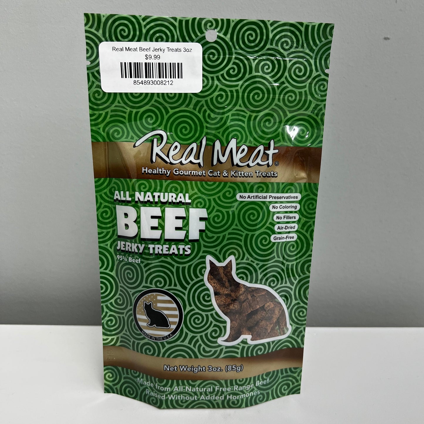 Real Meat Beef Jerky Treats 3oz