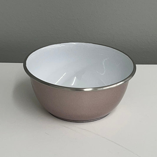 Rose Gold Paw Print Dog Bowl