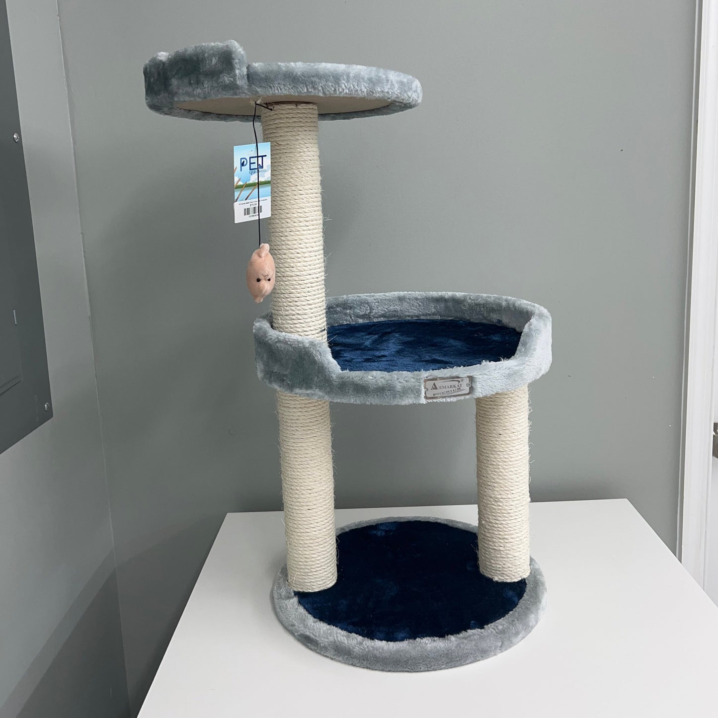 Armarkat Multi Perch Grey Cat Scratcher