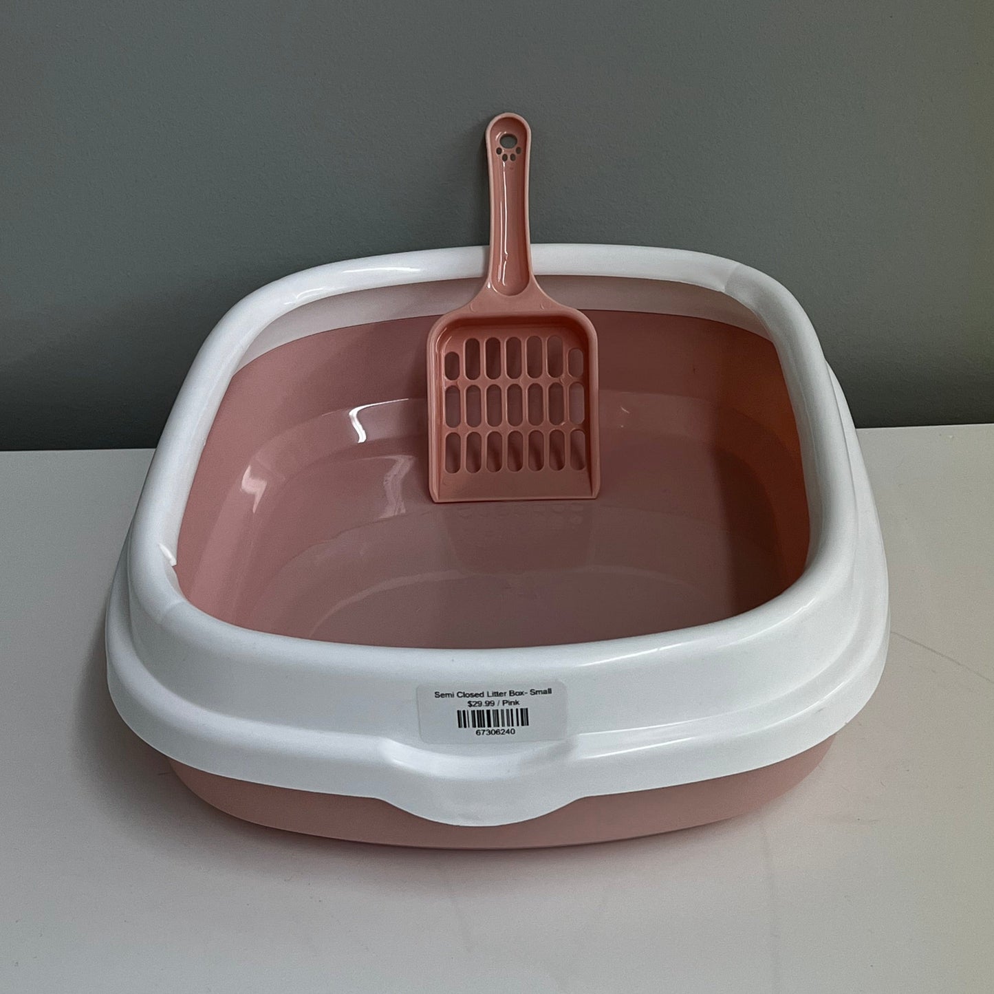 Semi Closed Litter Box- Small