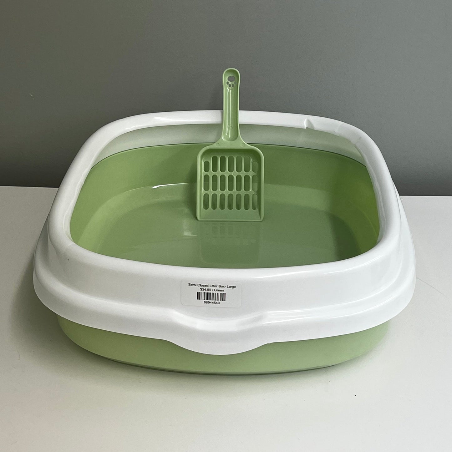 Semi Closed Litter Box- Large