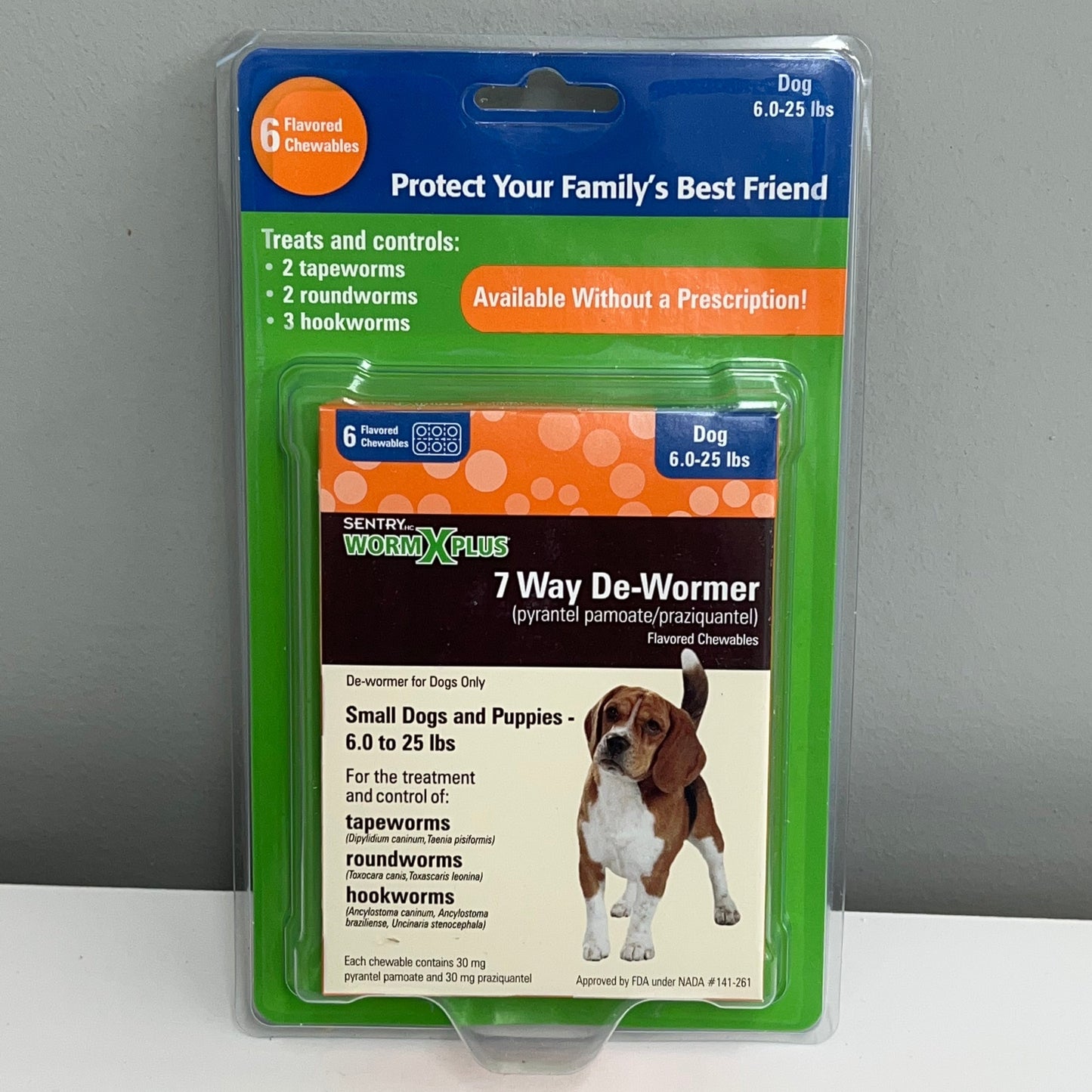 Sentry Worm X Plus for Small Dogs