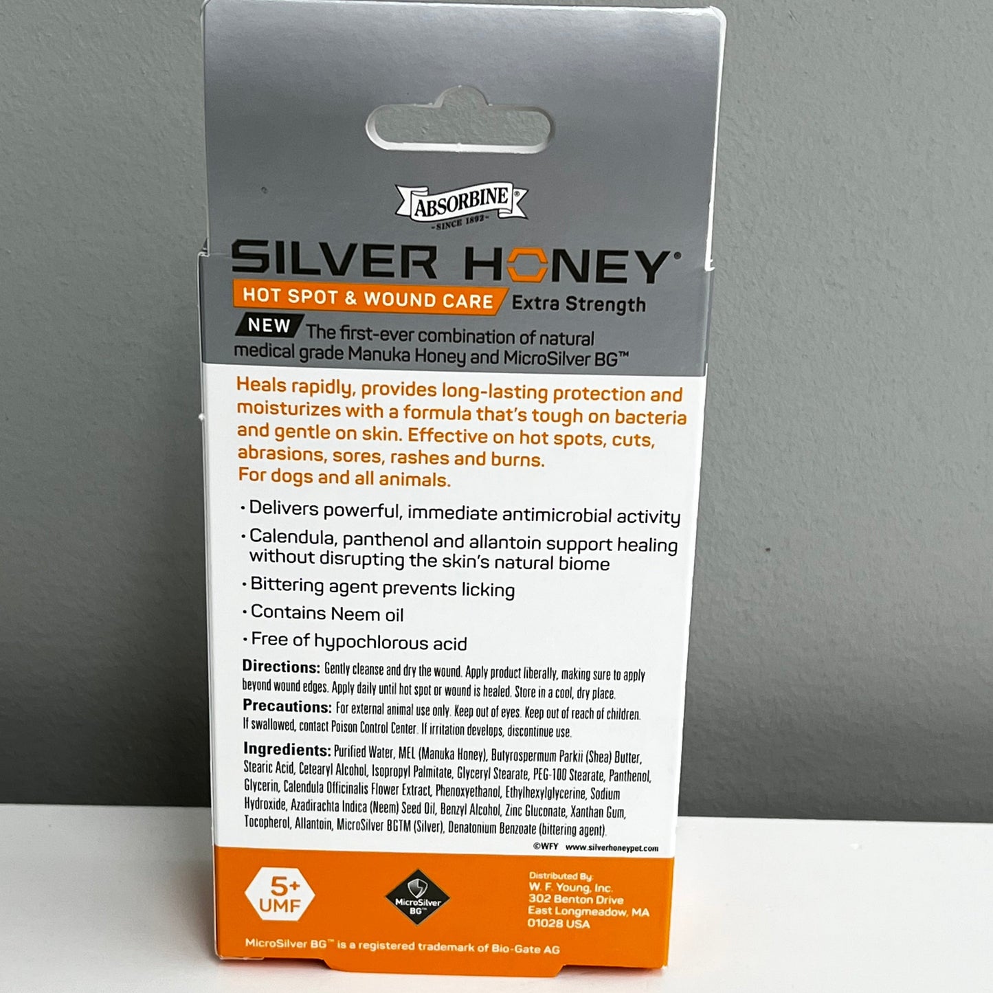 Silver Honey Hot Spot & Wound Care 2oz