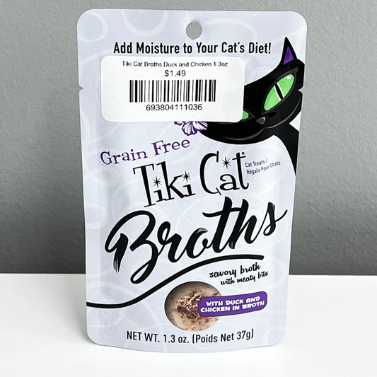Tiki Cat Broths Duck and Chicken 1.3oz