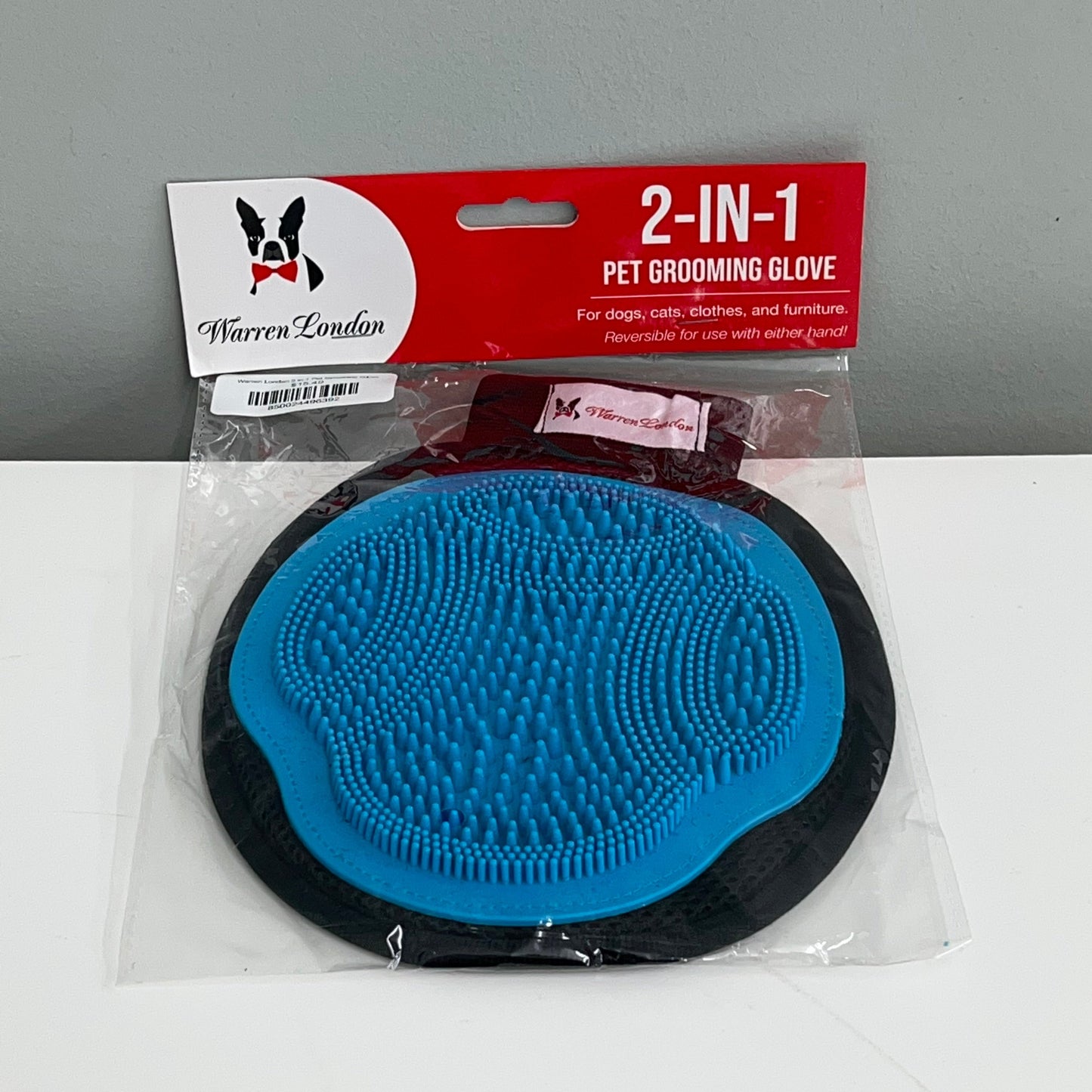 Warren London 2 in 1 Pet Grooming Glove