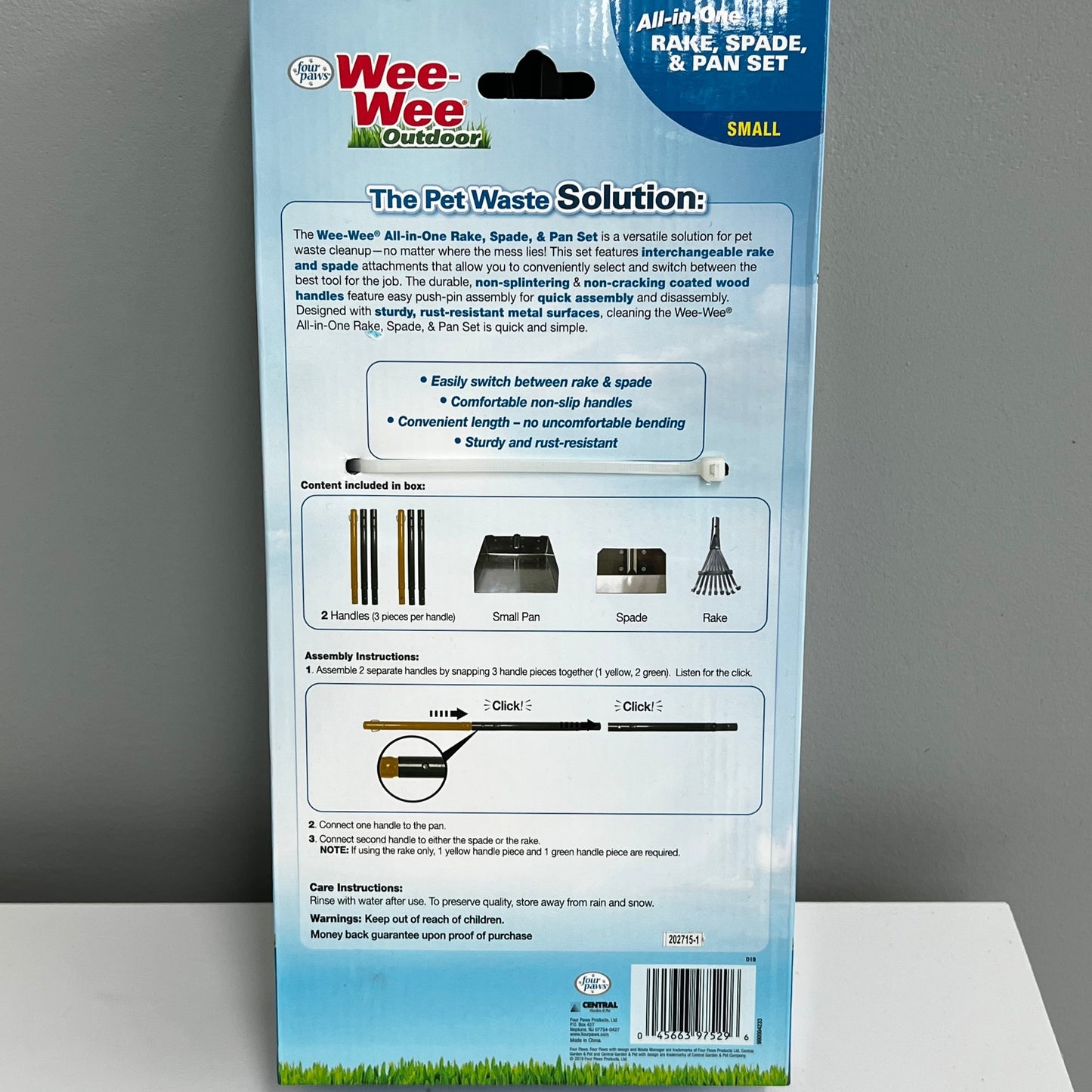 Four Paws Wee Wee All-In-One Pooper Scooper Set