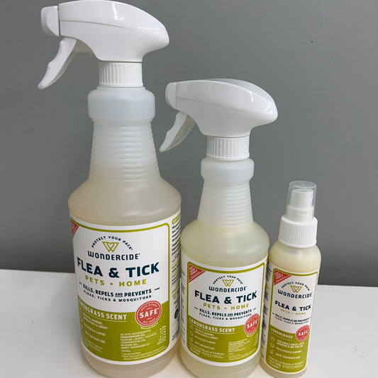Wondercide Flea & Tick Spray for Pets + Home- Lemongrass