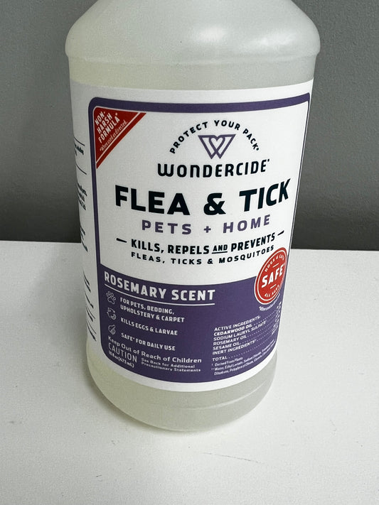 Wondercide Flea & Tick Spray for Pets + Home- Rosemary
