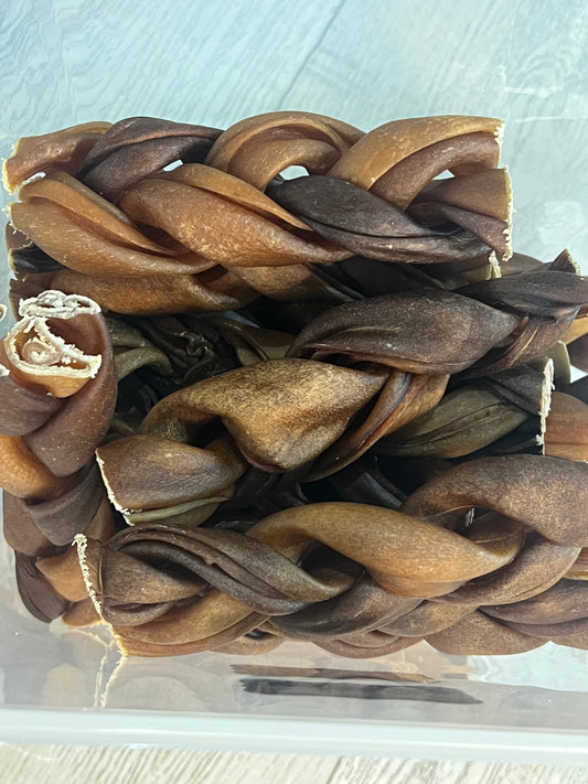 6" Braided Collagen Chew Stick