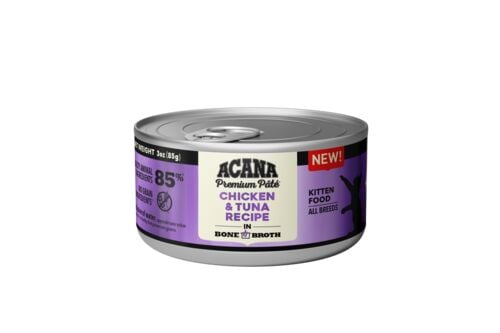 Acana Premium Pate Chicken & Tuna Kitten Recipe 5.5oz