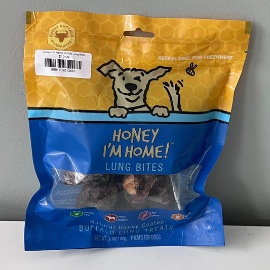Honey I'm Home Buffalo Lung Bites