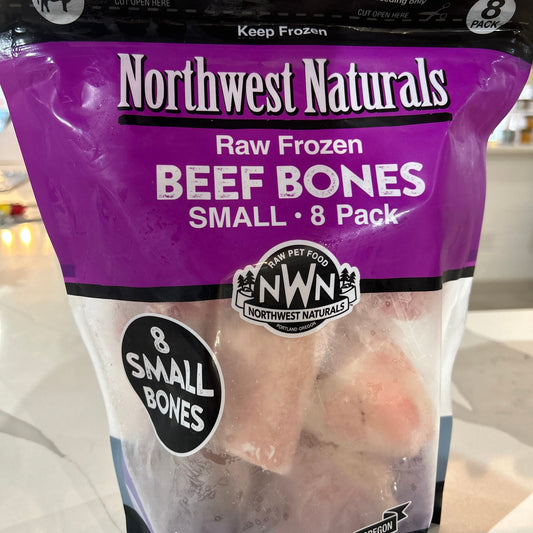 Northwest Naturals Frozen Small Beef Bones 8ct