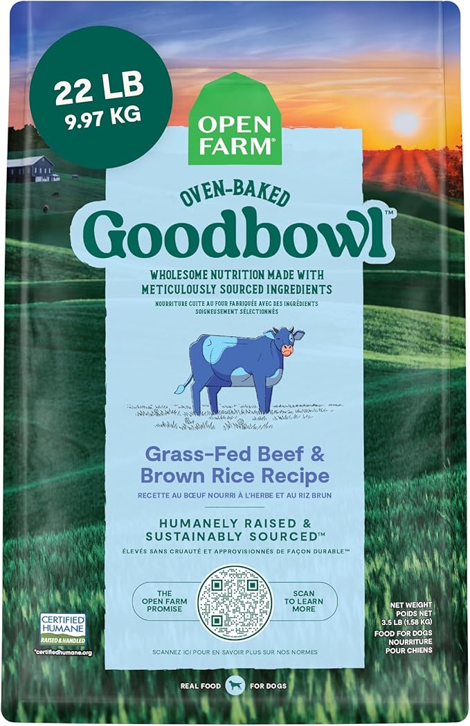 Open Farm Goodbowl Beef & Brown Rice 22lb