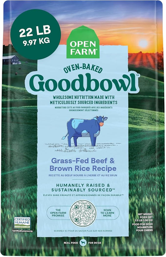 Open Farm Goodbowl Beef & Brown Rice 22lb