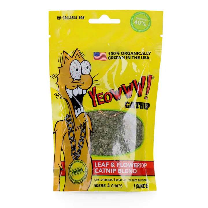 Yeowww! Catnip