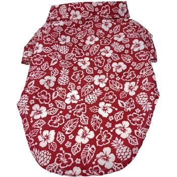 Hawaiian Camp Shirt- Aloha Red