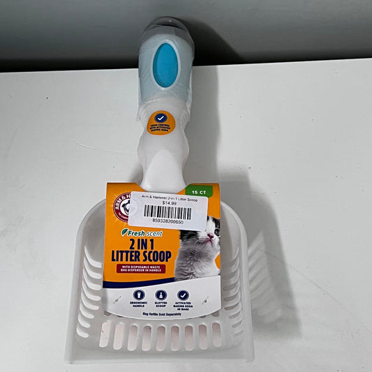 Arm & Hammer 2-in-1 Litter Scoop
