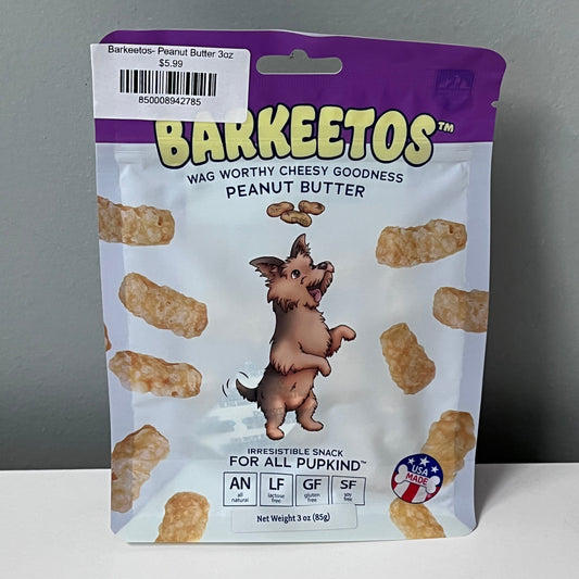 Barkeetos- Peanut Butter 3oz