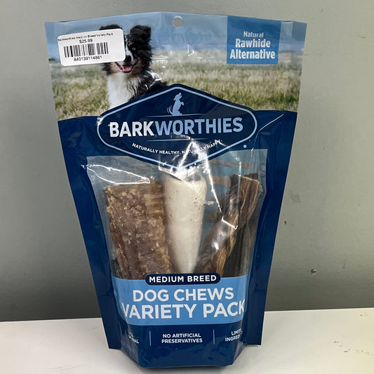 Barkworthies Medium Breed Variety Pack