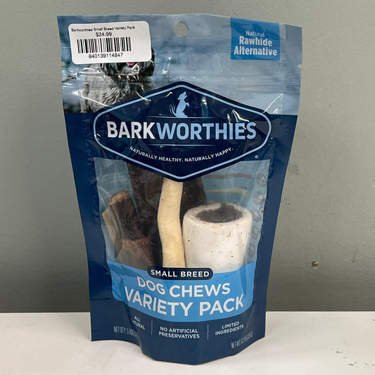 Barkworthies Small Breed Variety Pack