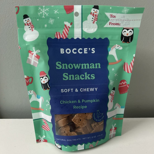 Bocce's Bakery Snowman Snacks