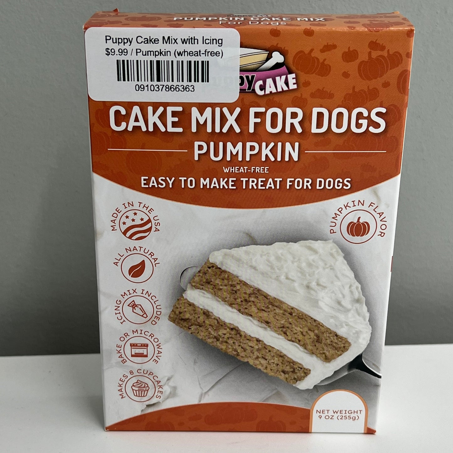 Puppy Cake Mix with Icing