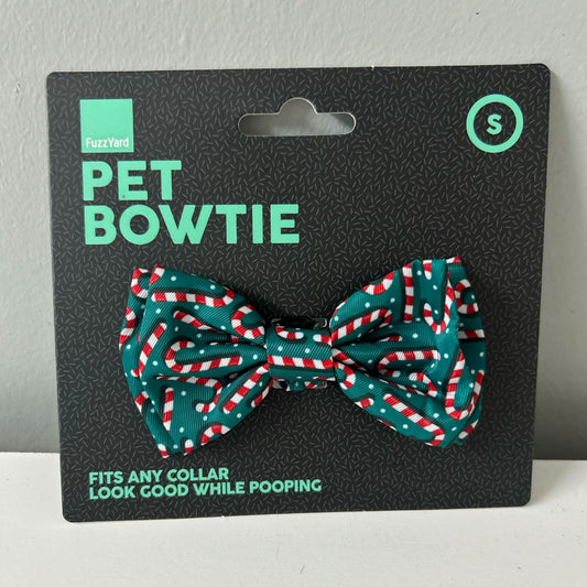 Candy Cane Bow Tie