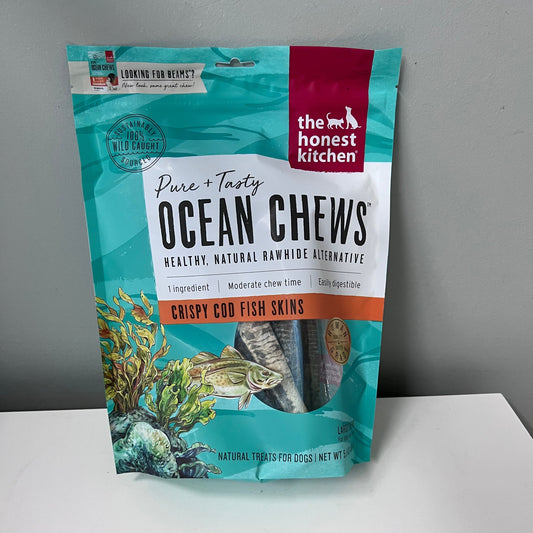 The Honest Kitchen Ocean Chews Cod Skins 5.5oz