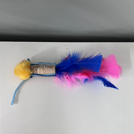 Cork Feather Toy