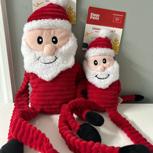 Crinkle Santa- Large