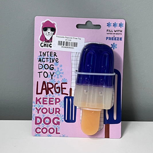 Freezable Popsicle Chew Toy