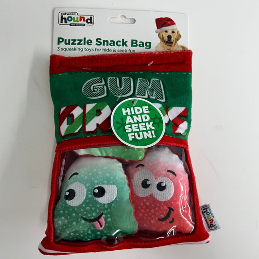 Outward Hound Gum Drops Puzzle Snack Bag