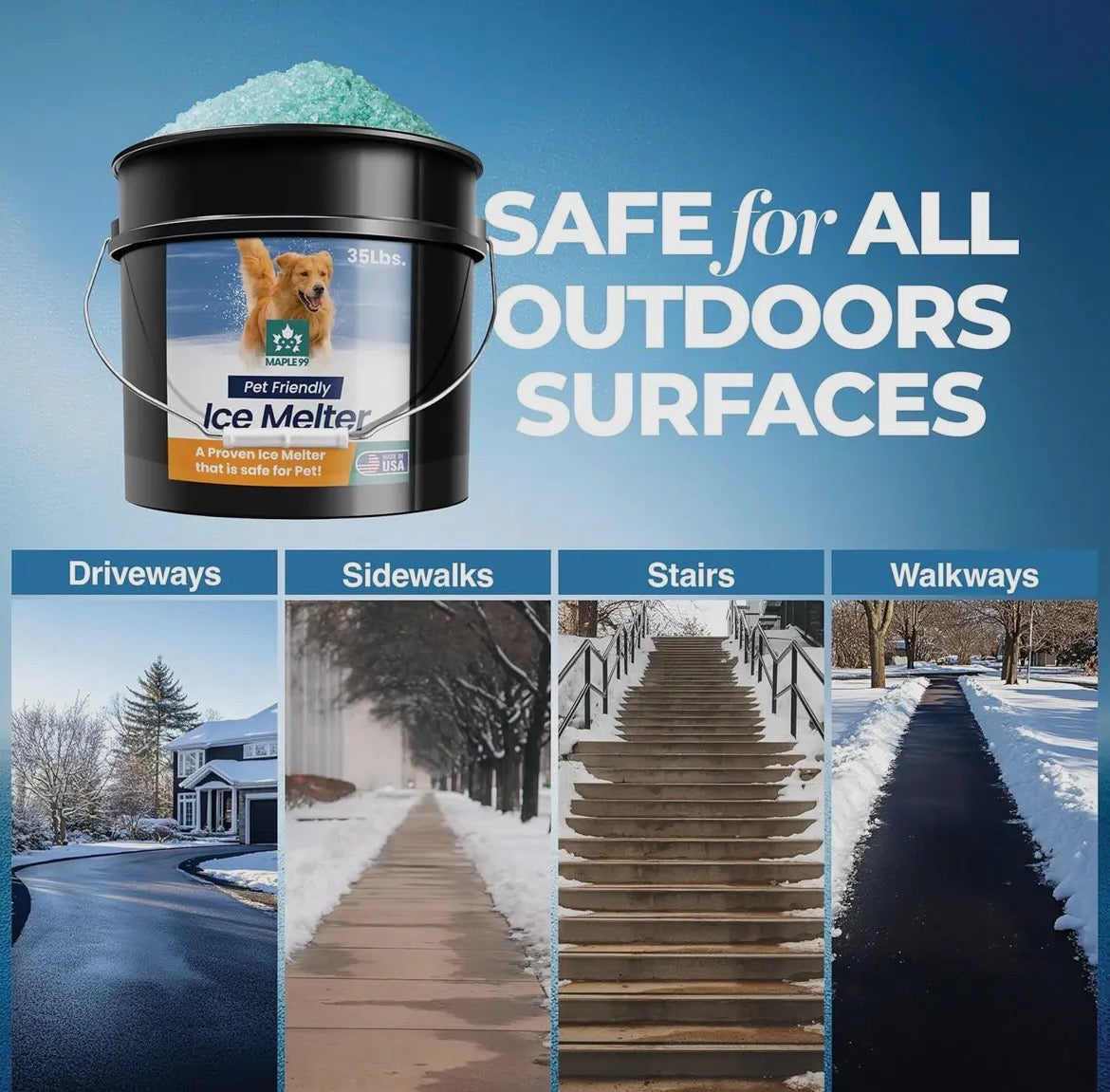 Pet Safe Ice Melt- 35lb