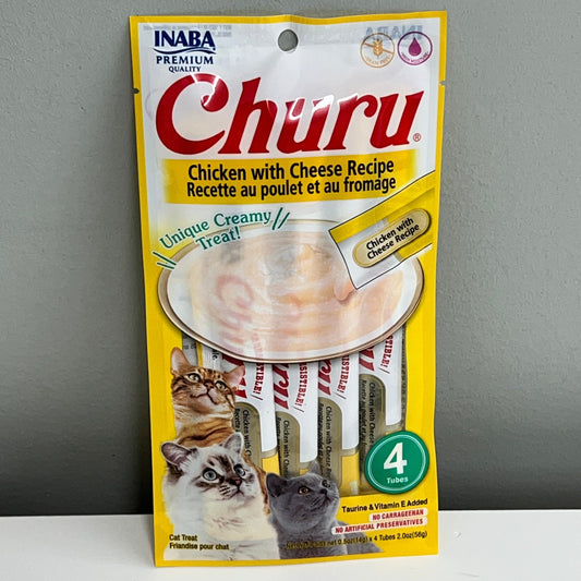 Inaba Churu Chicken & Cheese 4pk