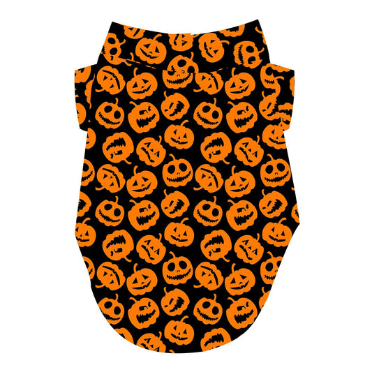 Halloween Camp Shirt- Jack 'O Lanterns